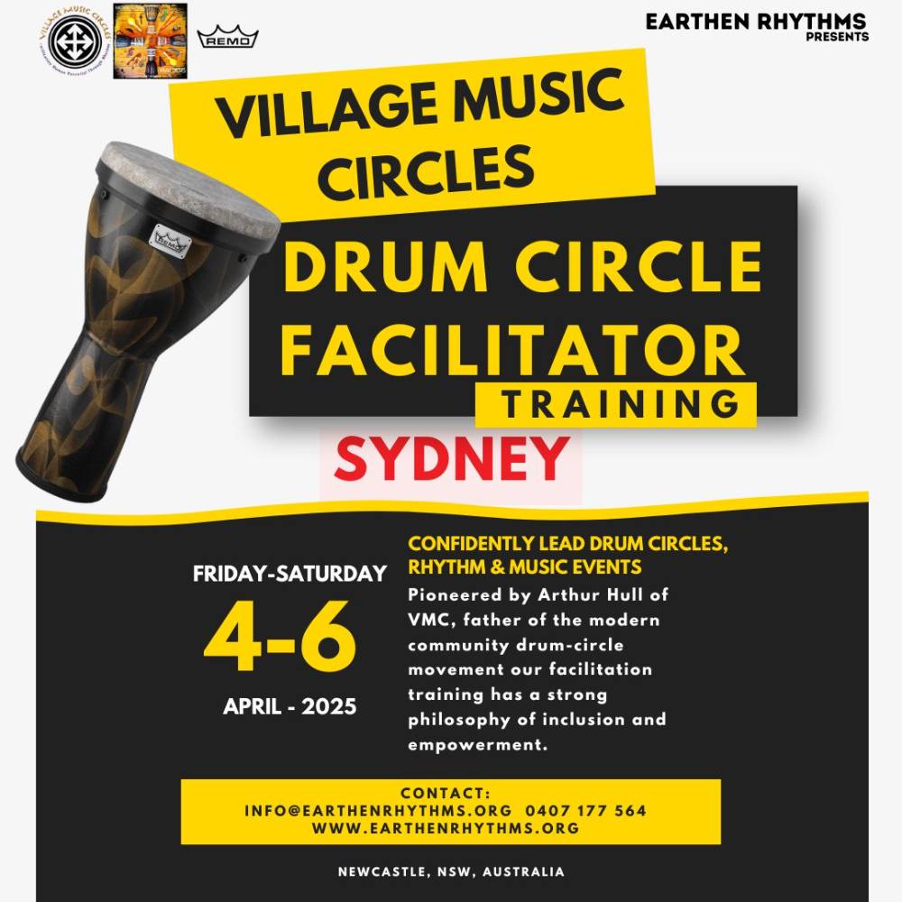 Sydney Drum Circle Facilitation Training