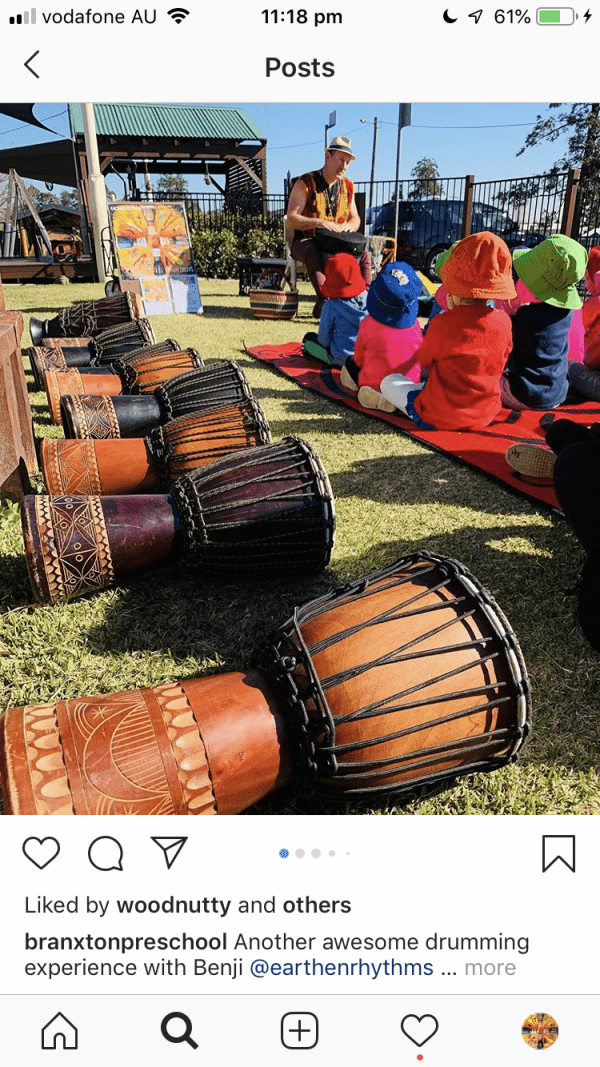 Preschool Drumming Incursions Earthen Rhythms African Drumming